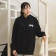 【預購至12/22，1/20陸續出貨】FSSH校狗花花帽T_黑色