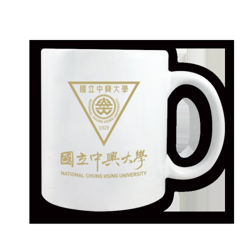 中興【杯飲餐具】馬克杯(金黃校徽)(最低量10)