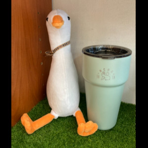 中興【杯飲餐具】冰壩杯500ml-粉綠(最低量10)
