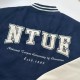 【預購至4/26，5/25陸續出貨】NTUE美式經典棒球外套_深藍色