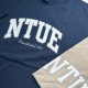 【預購至4/26，5/25陸續出貨】NTUE美式經典寬版短T_深藍色
