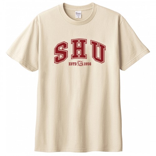 【預購已截止，6/3陸續出貨】SHU世新⼤學設計款短T_奶茶色