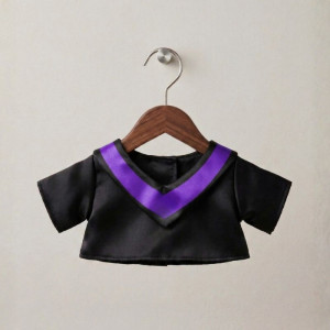 【玩偶配件包】領巾學士服_紫（不含玩偶、徽章）（最低訂購量10）